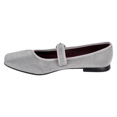 Flats Casuales Fratello Color Plata Para Mujer 2510