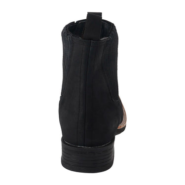 Botines Vaqueros De Piel Fratello Negro Para Hombre 1095