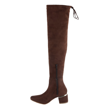 Botas de Tubo Alto Hasta la Rodilla Fratello Color Café para Mujer 1307