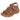 Sandalias De Piel Fratello Color Café Para Niña 1603