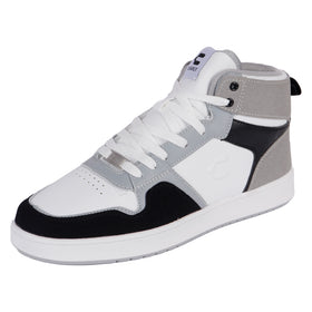 TENIS CHARLY - 1038164 - BLANCO NEGRO GRIS - 25/29