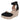 Alpargata De Plataforma Fratello Color Negro Para Mujer 2202