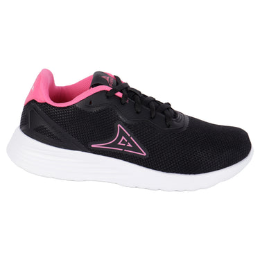 Tenis Deportivo Pirma Color Negro Con Fiusha Para Mujer 8514