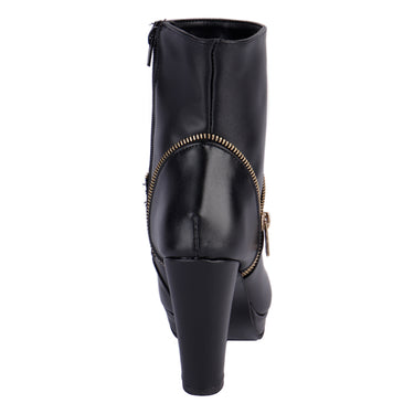 Fratello Botín Casual Color Negro Para Mujer 0965