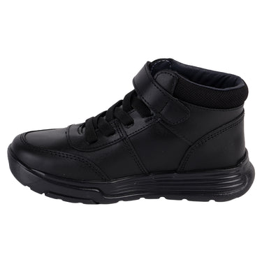 Botines Casuales De Piel Yuyin Color Negro Para Niño 24422