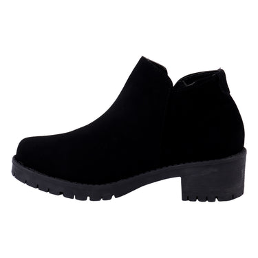 Botín Casual Fratello Color Negro Para Mujer 0660
