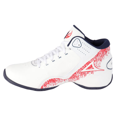 TENIS PIRMA CABALLERO - 2019 - BLANCO ROJO - 25/29