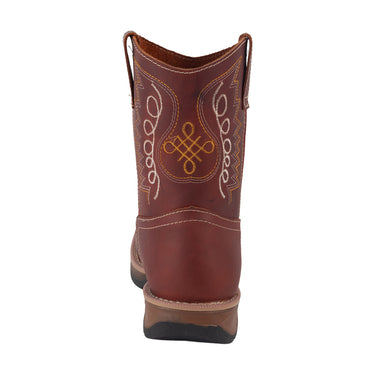Botas Vaqueras Fratello Color Vino Para Hombre 0R-26