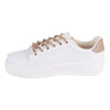 TENIS Fratello - D-7000 - BLANCO ORO - 22/26