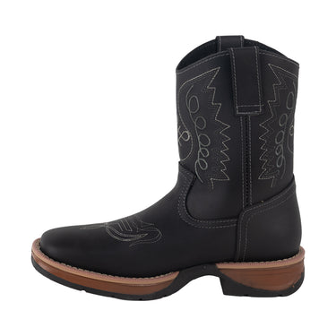 Botas Vaqueras Fratello Color Negro Para Hombre 0R-26