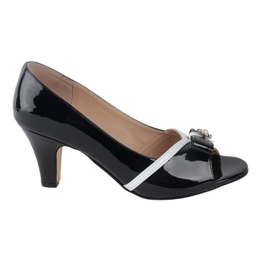 Zapatillas Abierta Fratello Color Negro para Mujer 0523