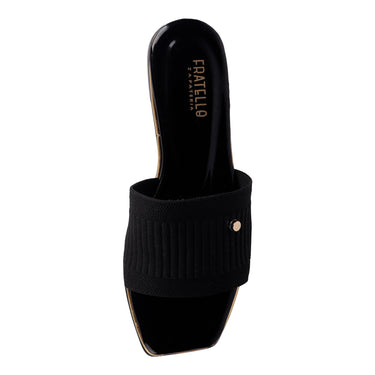 Sandalias Color Negro Fratello Para Mujer 0026