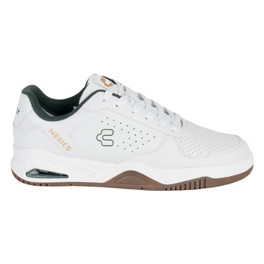 Tenis Urbano Charly Leyendas México Color Blanco con Verde para Hombre 1087773