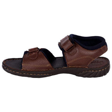 Sandalia Casual Fratello Color Marrón Para Hombre 7041
