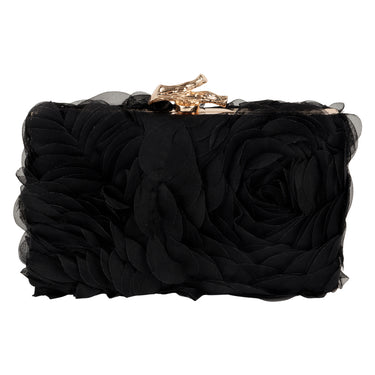 Bolso de Mano Elegante Fratello Color Negro para Mujer MD-6265M