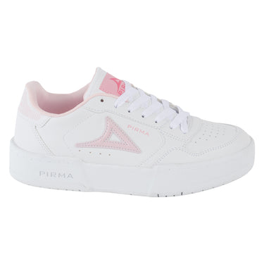 Tenis Casuales Pirma Blanco con Rosa para Mujer 5083