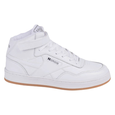 Tenis Urbanos De Bota Piel Fratello Color Blanco Para Hombre 0331