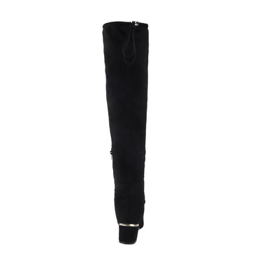 Botas Extra Altas con Tacón Fratello color Negro para Mujer 1307