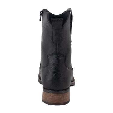 Botines Vaqueros Verde Tabaco Color Negro Para Hombre 1743