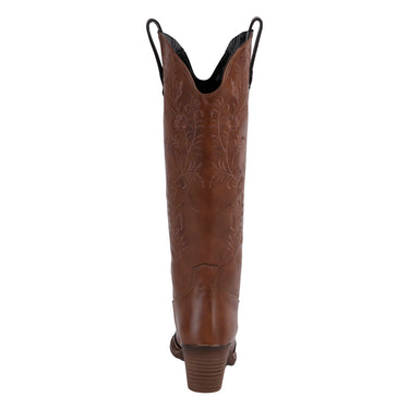 Botas Vaqueras Tubo Alto Color Tan Fratello Para Mujer 1024