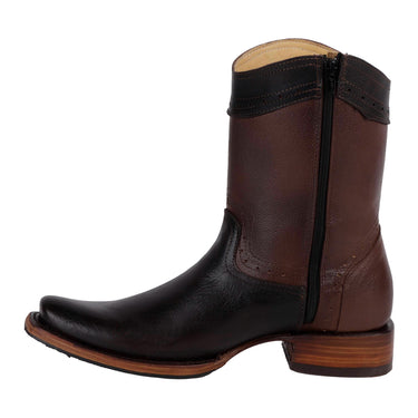 Botas Vaqueras De Piel Fratello Color Café Para Hombre 20415