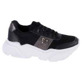 TENIS Fratello - 2027-S/B - NEGRO - 22/26