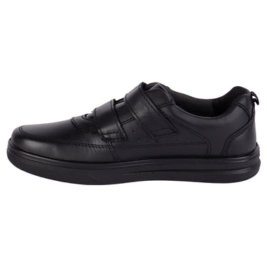 Flexi Zapato Escolar De Piel Color Negro Para Hombre 401913