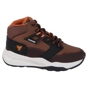 Botas  Casuales Yuyin Color Chocolate para Niño 25610