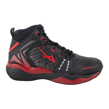 Tenis Deportivos Fratello Color Negro Rojo Para Hombre 6157